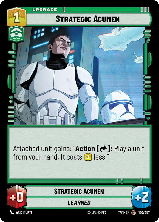 Strategic Acumen [Twilight of the Republic] 120/257