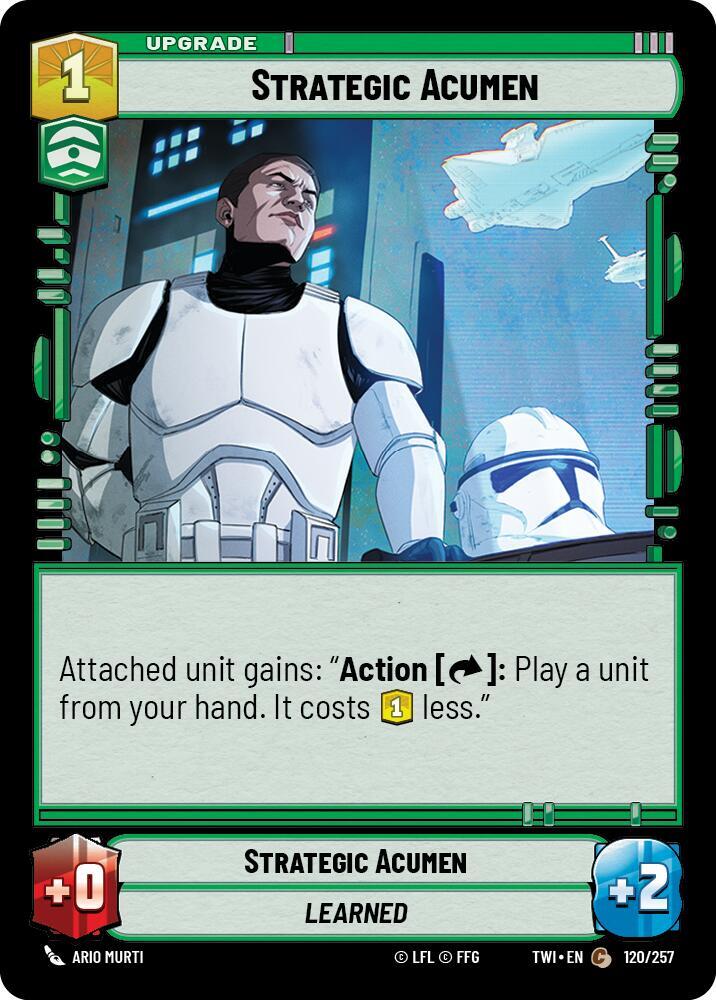 Strategic Acumen [Twilight of the Republic] 120/257