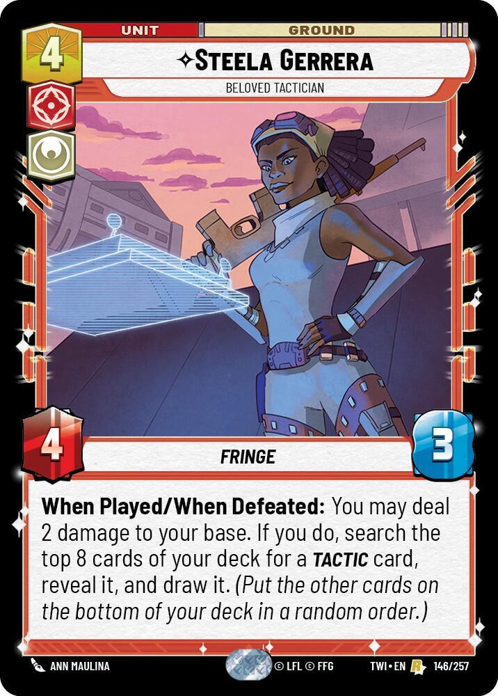 Steela Gerrera - Beloved Tactician [Twilight of the Republic] 146/257