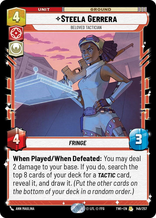 Steela Gerrera - Beloved Tactician [Twilight of the Republic] 146/257
