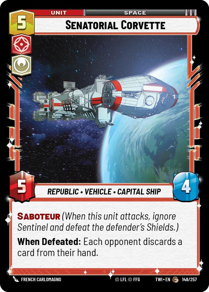 Senatorial Corvette [Twilight of the Republic] 148/257