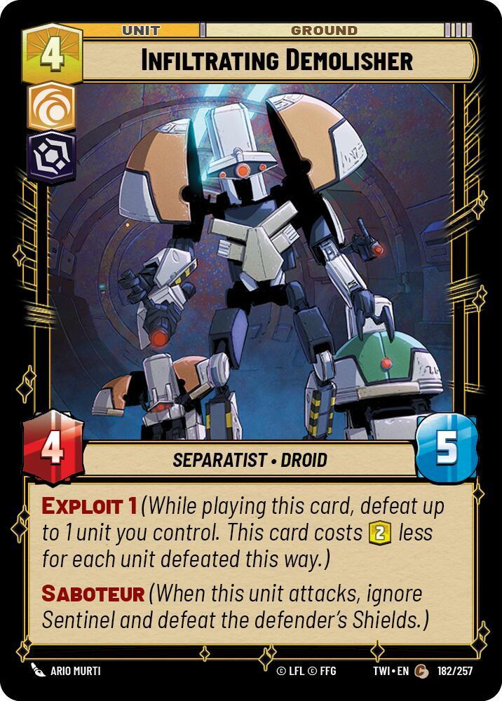 Infiltrating Demolisher [Twilight of the Republic] 182/257