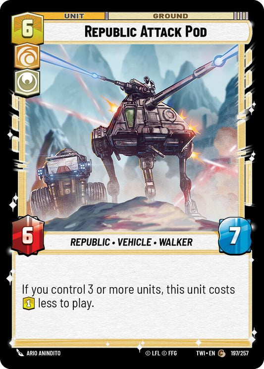 Republic Attack Pod [Twilight of the Republic] 197/257