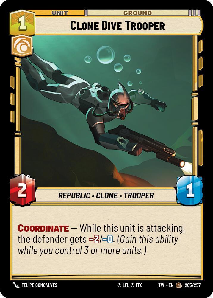 Clone Dive Trooper [Twilight of the Republic] 205/257
