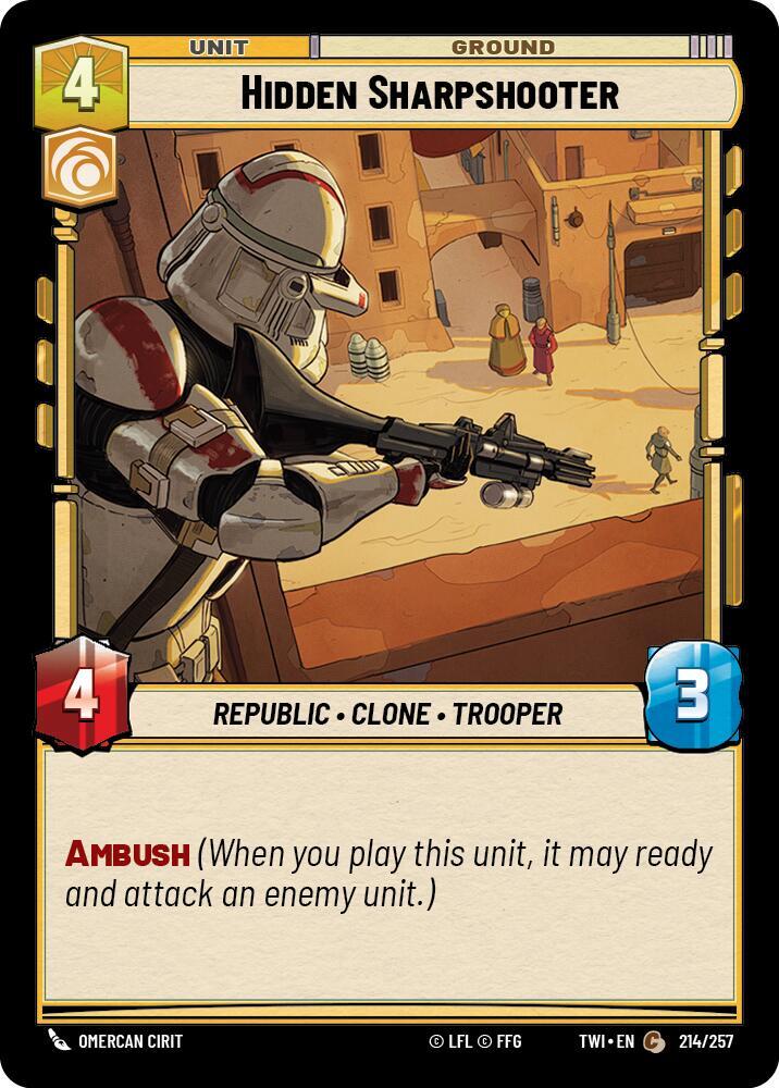 Hidden Sharpshooter [Twilight of the Republic] 214/257