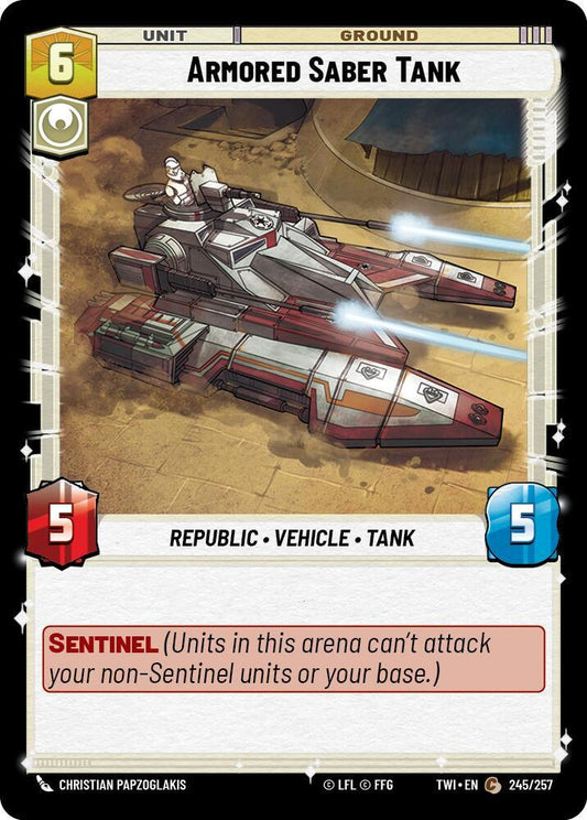 Armored Saber Tank [Twilight of the Republic] 245/257