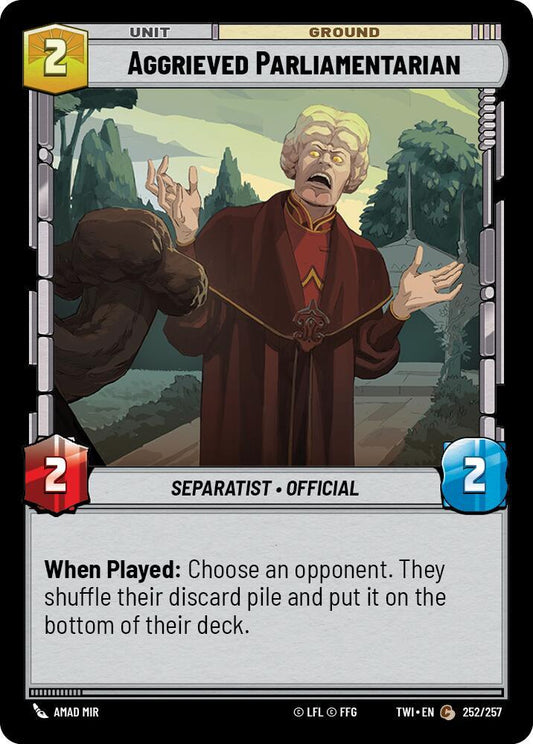 Aggrieved Parliamentarian [Twilight of the Republic] 252/257