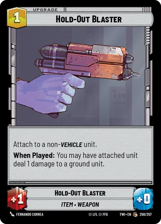 Hold-Out Blaster [Twilight of the Republic] 256/257