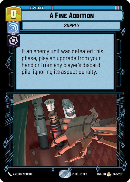 A Fine Addition [Twilight of the Republic] 040/257