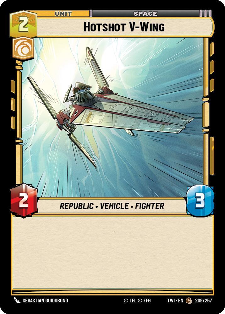 Hotshot V-Wing [Twilight of the Republic] 209/257