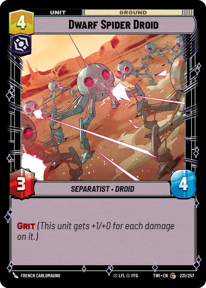 Dwarf Spider Droid [Twilight of the Republic] 231/257