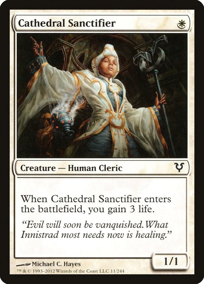 Cathedral Sanctifier [Avacyn Restored] 11