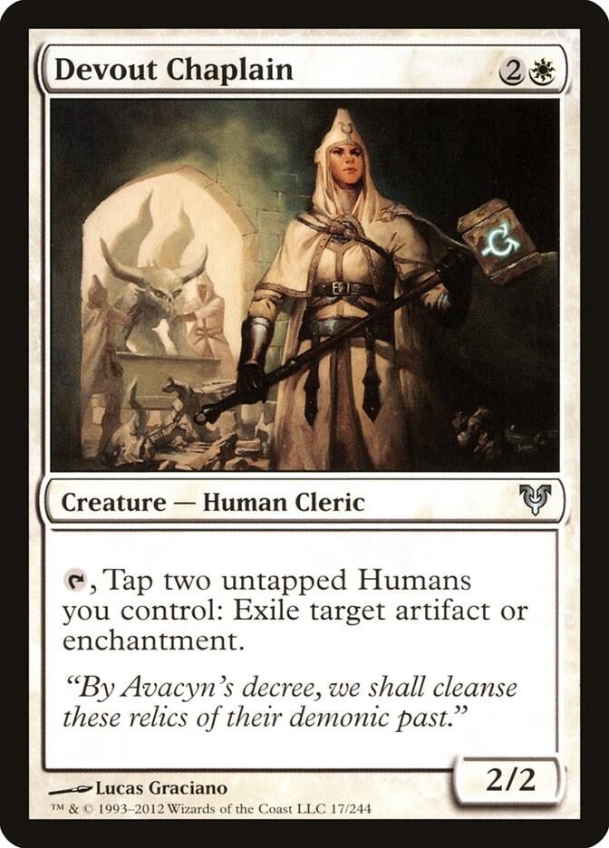 Devout Chaplain [Avacyn Restored] 17