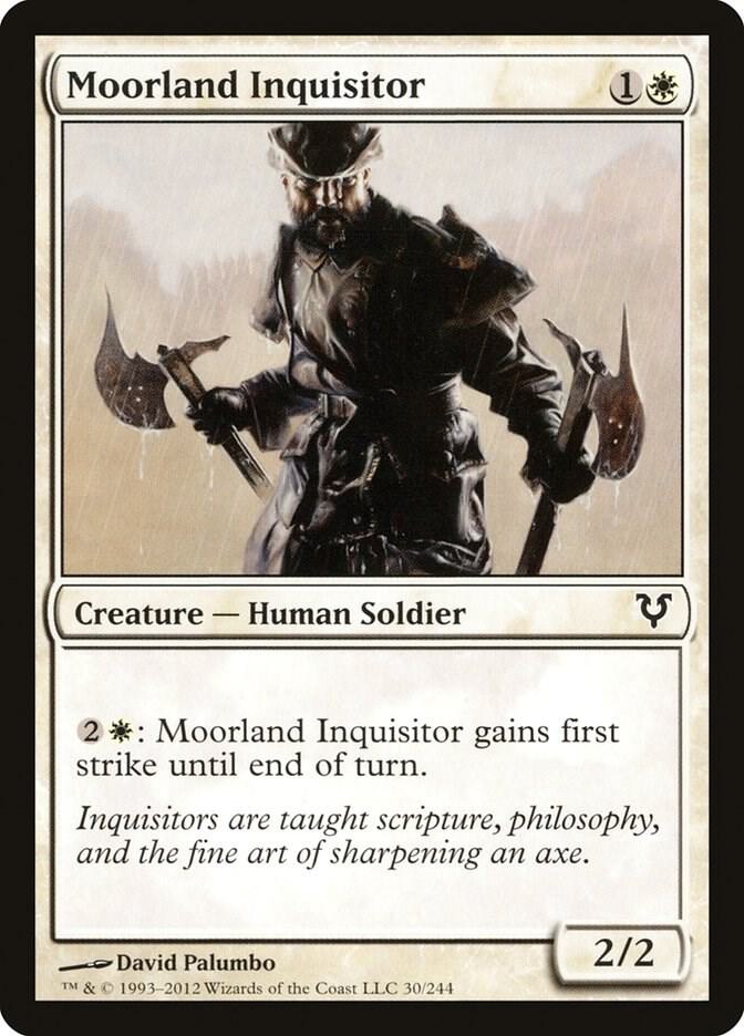 Moorland Inquisitor [Avacyn Restored] 30