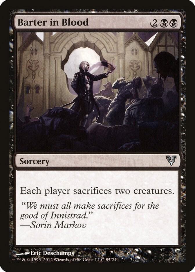 Barter in Blood [Avacyn Restored] 85