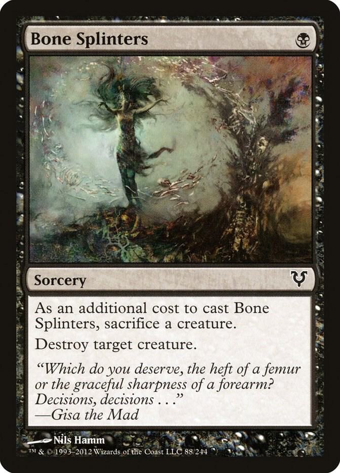 Bone Splinters [Avacyn Restored] 88