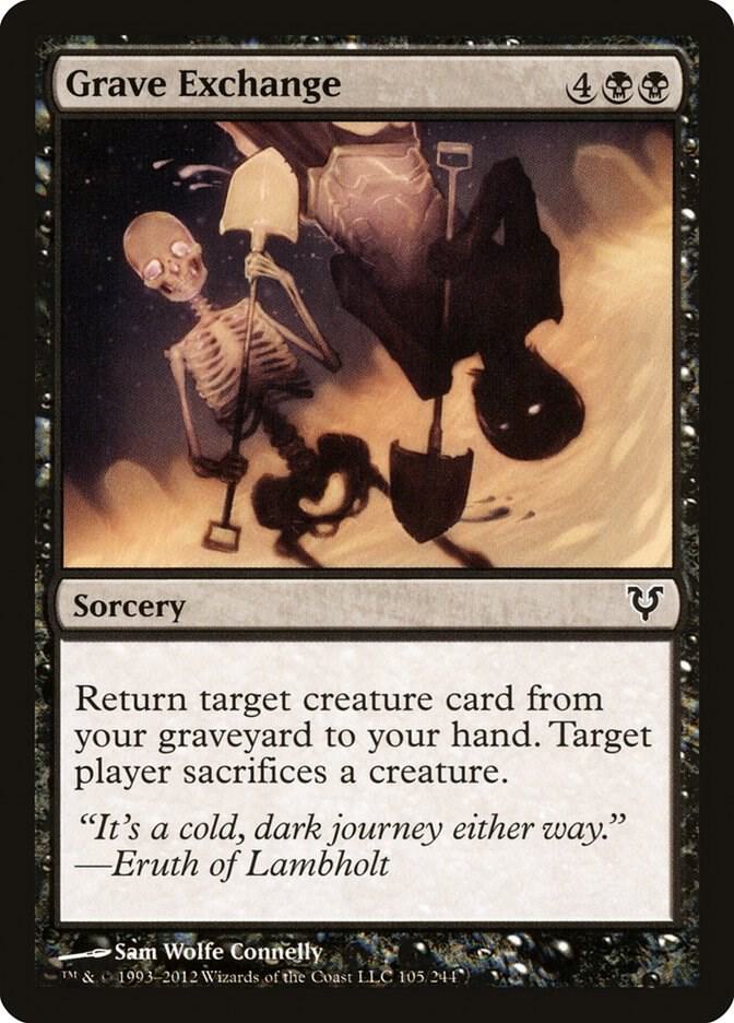 Grave Exchange [Avacyn Restored] 105