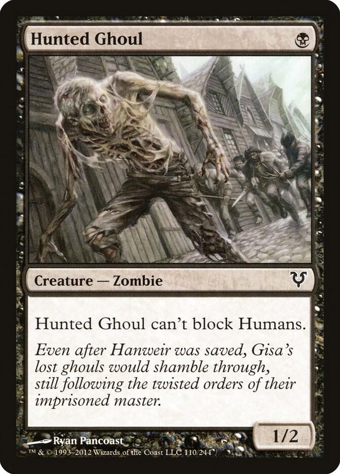 Hunted Ghoul [Avacyn Restored] 110