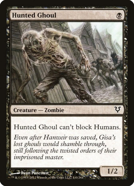 Hunted Ghoul [Avacyn Restored] 110