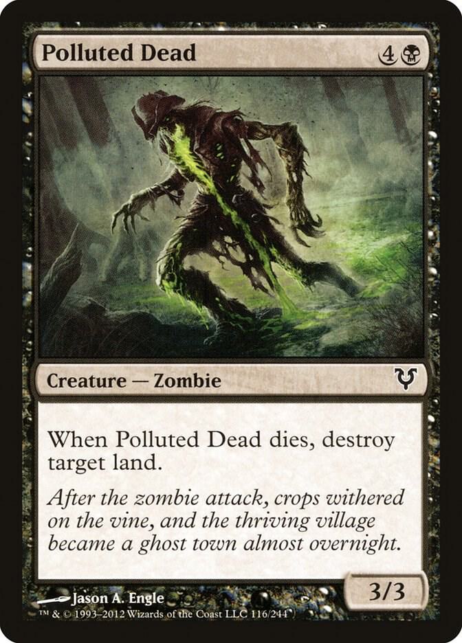 Polluted Dead [Avacyn Restored] 116