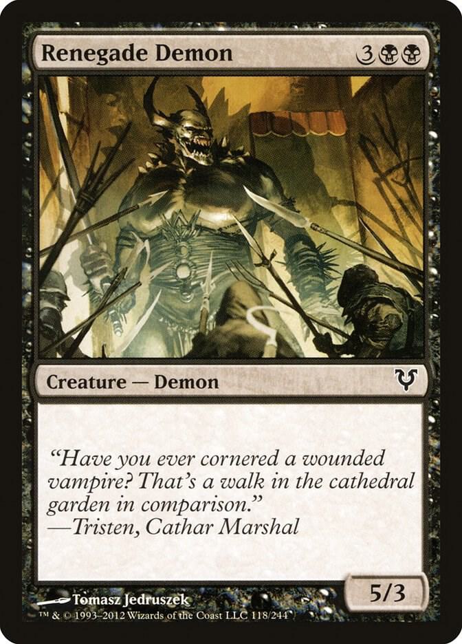 Renegade Demon [Avacyn Restored] 118