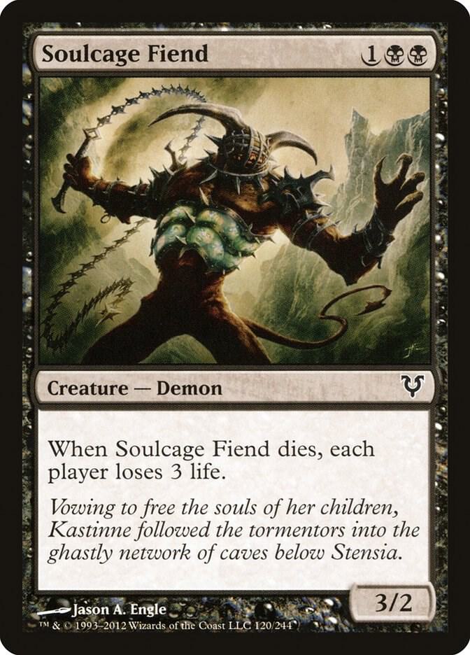 Soulcage Fiend [Avacyn Restored] 120