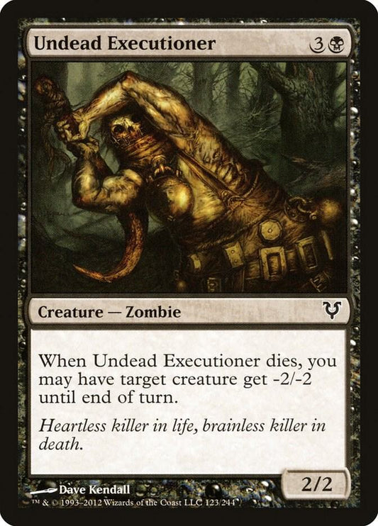 Undead Executioner [Avacyn Restored] 123