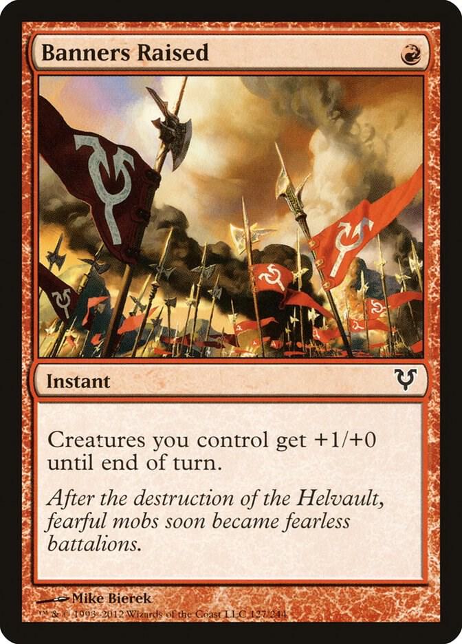 Banners Raised [Avacyn Restored] 127