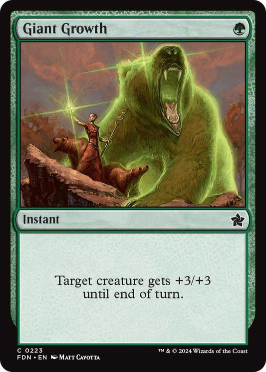 Giant Growth [Foundations] 223