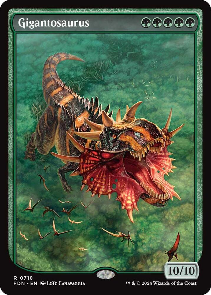 Gigantosaurus (Full Art) [Foundations] 718