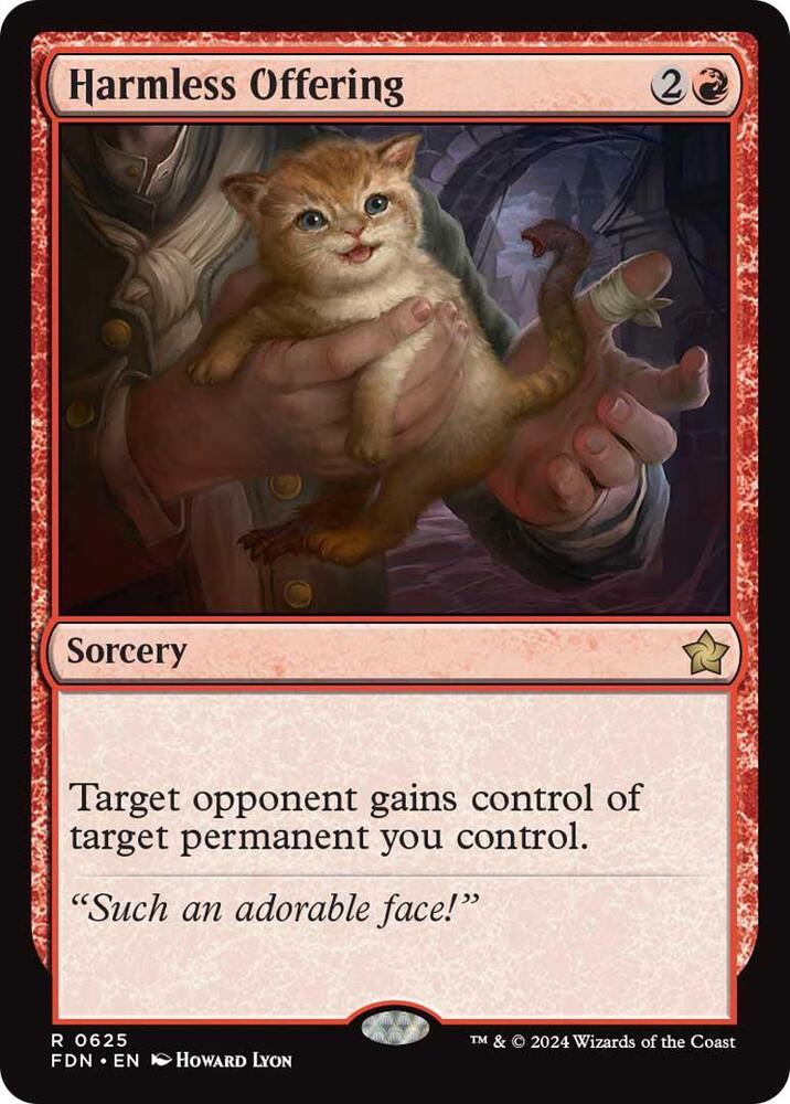 Harmless Offering [Foundations] 625