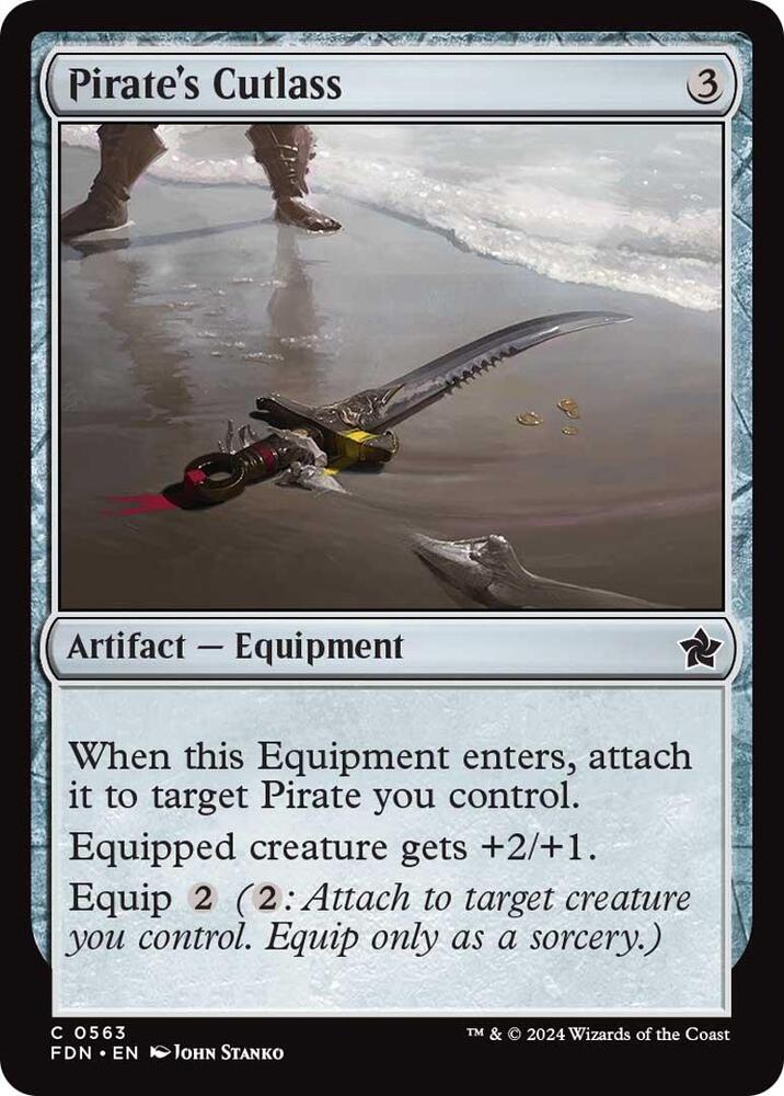 Pirate's Cutlass [Foundations] 563