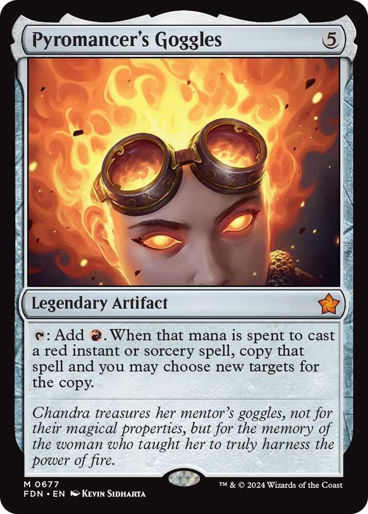 Pyromancer's Goggles [Foundations] 677