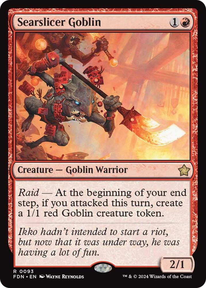 Searslicer Goblin [Foundations] 93