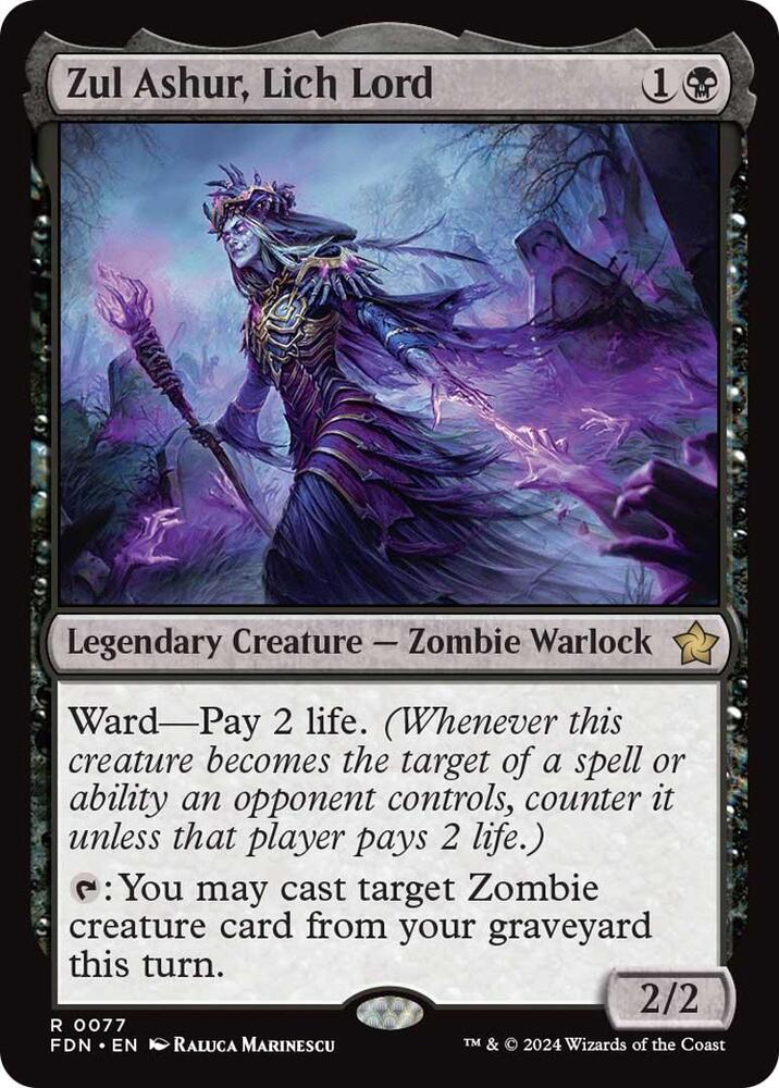 Zul Ashur, Lich Lord [Foundations] 77