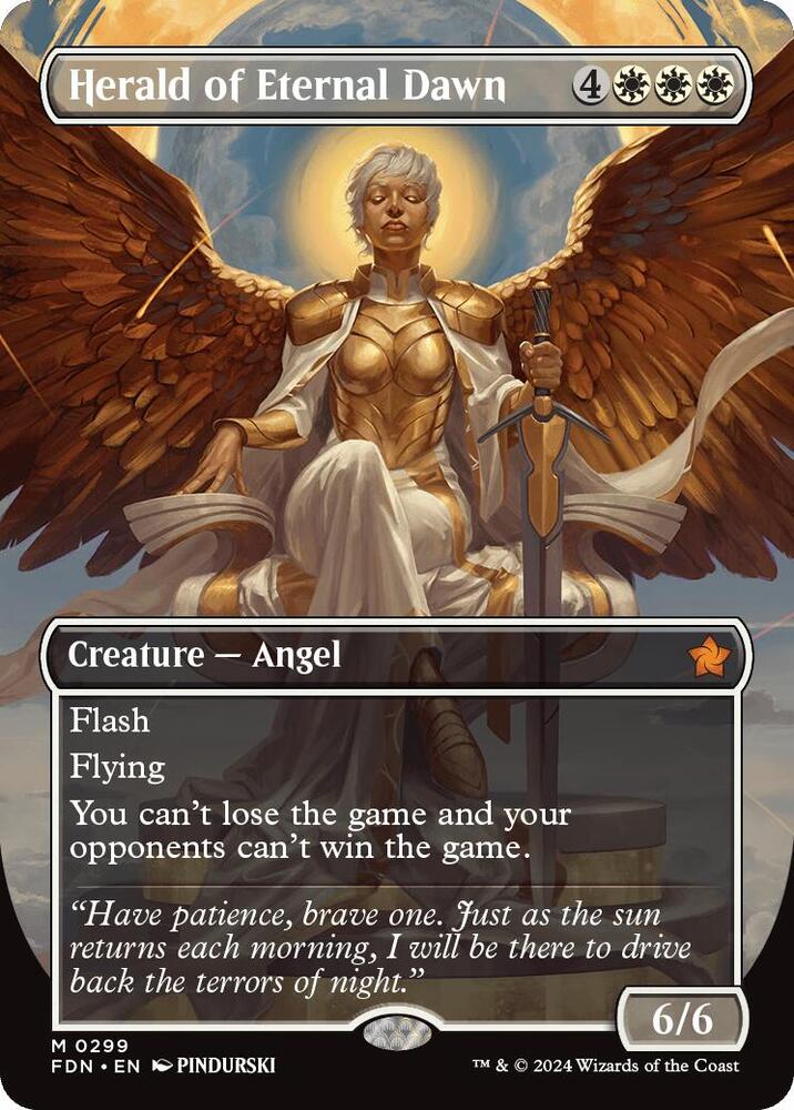 Herald of Eternal Dawn (Borderless) [Foundations] 299