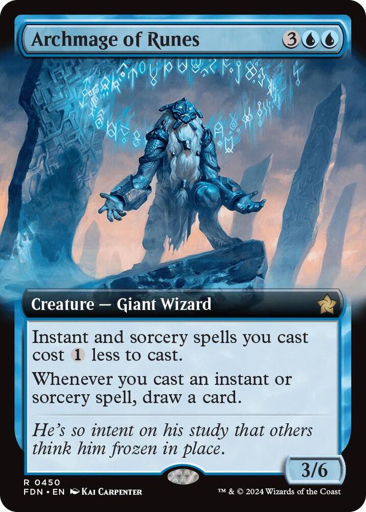 Archmage of Runes (Extended Art) [Foundations] 450