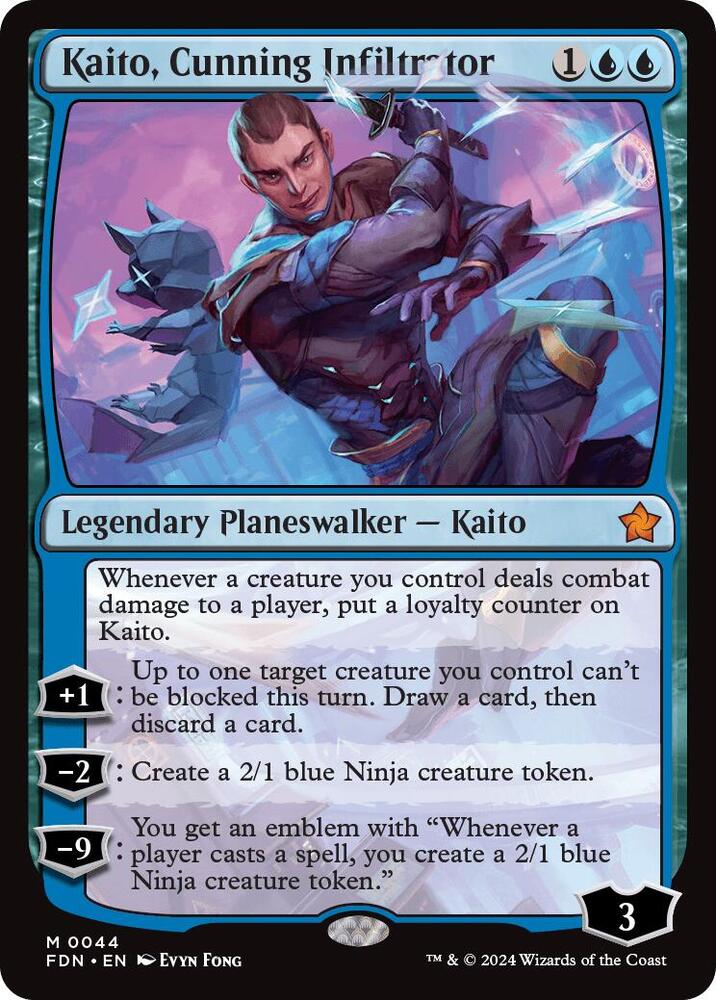 Kaito, Cunning Infiltrator [Foundations] 44