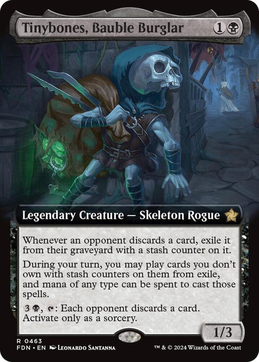 Tinybones, Bauble Burglar (Extended Art) [Foundations] 463