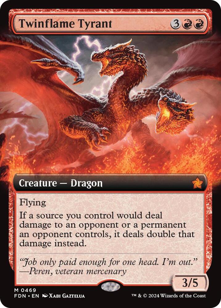 Twinflame Tyrant (Extended Art) [Foundations] 469