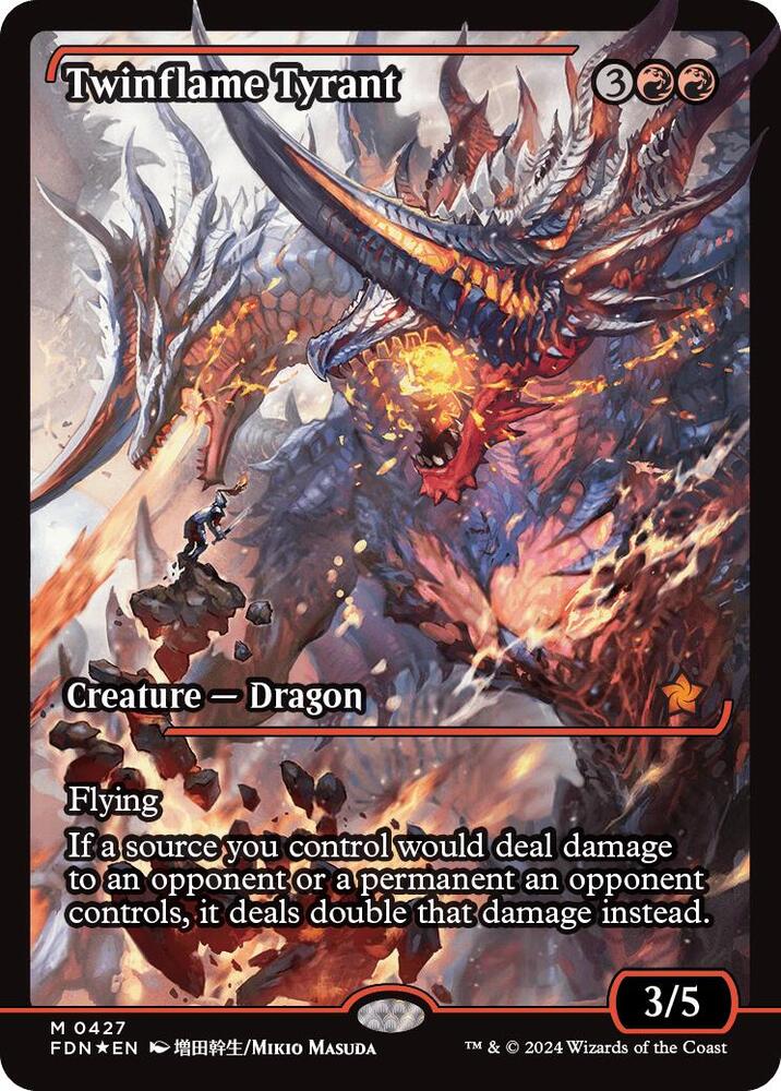 Twinflame Tyrant (Showcase) [Foundations] 427