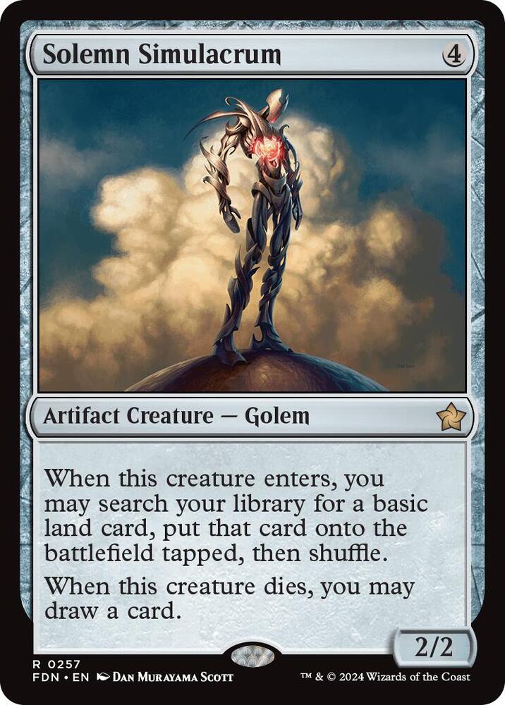 Solemn Simulacrum [Foundations] 257