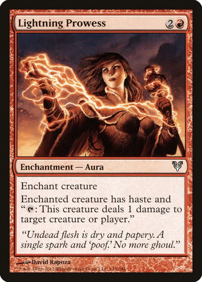 Lightning Prowess [Avacyn Restored] 145
