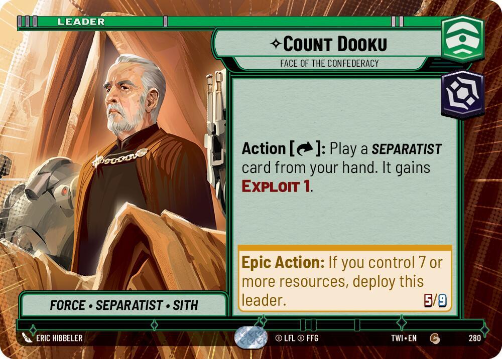 Count Dooku - Face of the Confederacy (Hyperspace) [Twilight of the Republic] 280