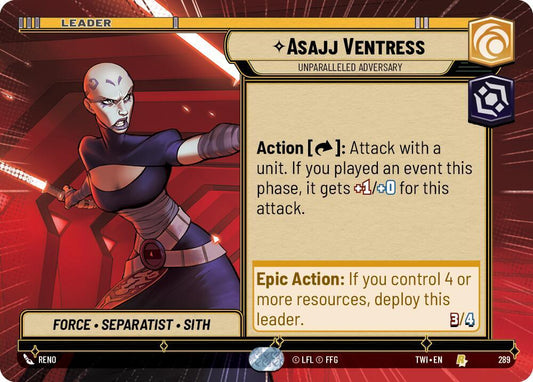 Asajj Ventress - Unparalleled Adversary (Hyperspace) [Twilight of the Republic] 289
