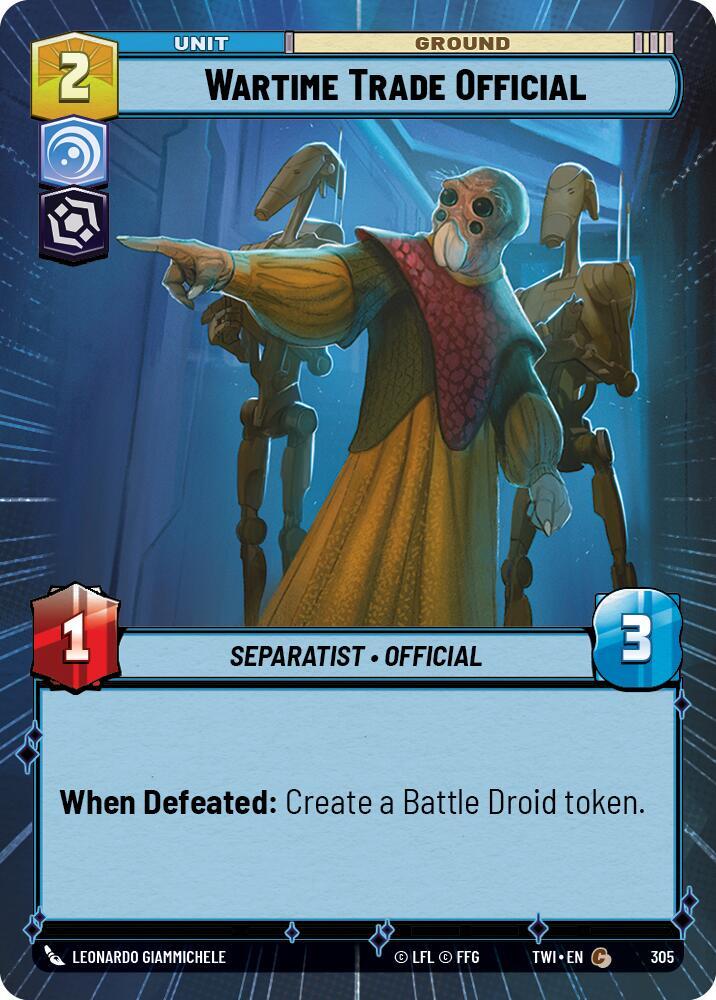 Wartime Trade Official (Hyperspace) [Twilight of the Republic] 305