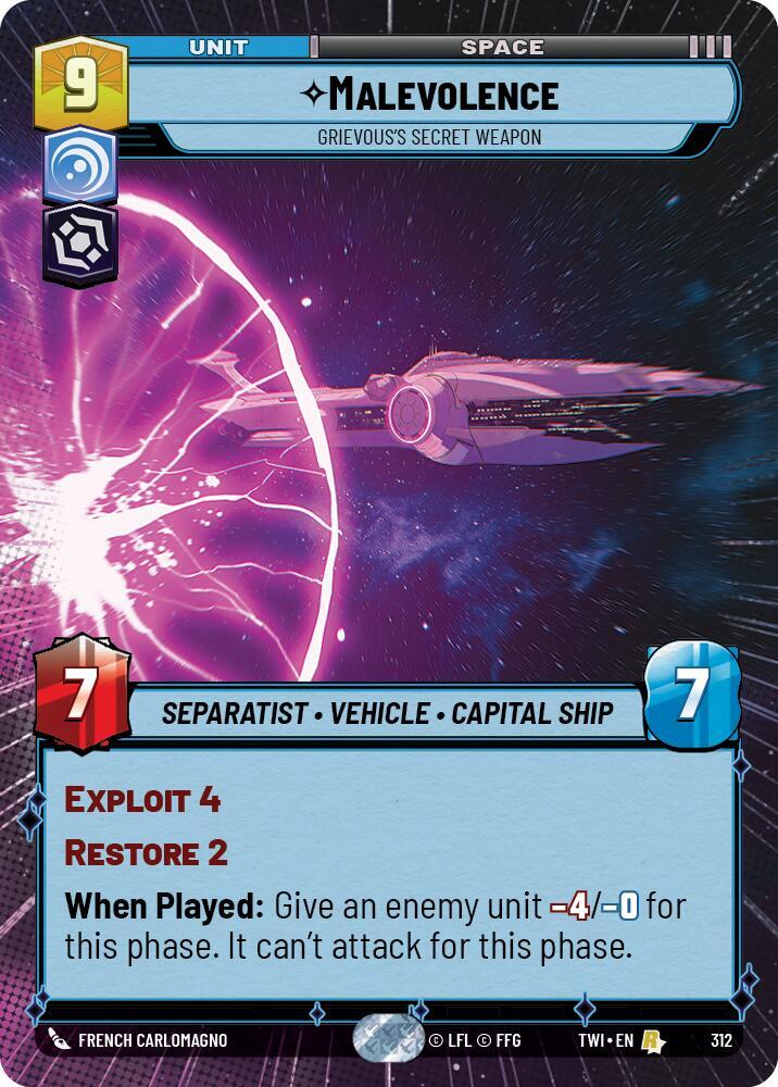 Malevolence - Grievous's Secret Weapon (Hyperspace) [Twilight of the Republic] 312