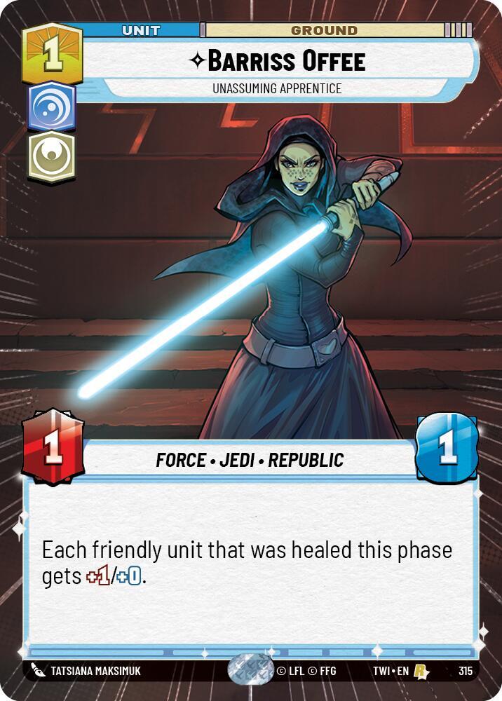 Barriss Offee - Unassuming Apprentice (Hyperspace) [Twilight of the Republic] 315