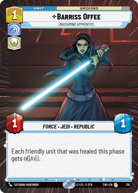 Barriss Offee - Unassuming Apprentice (Hyperspace) [Twilight of the Republic] 315