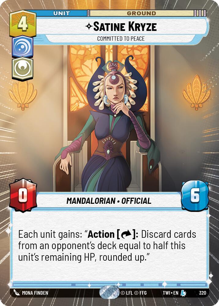 Satine Kryze - Committed to Peace (Hyperspace) [Twilight of the Republic] 320